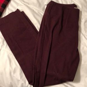 Maroon dress pants